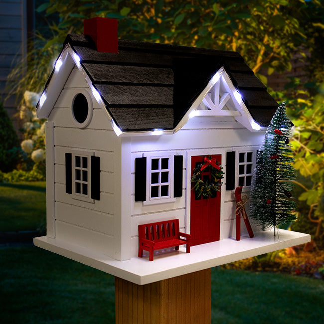 Have a question about Home Bazaar Post Lane Cottage Birdhouse? - Pg 1 - The Home