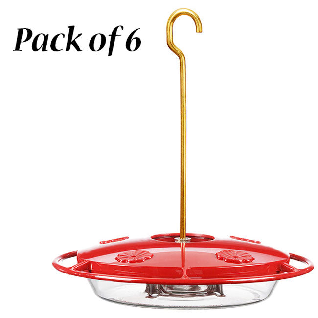 Aspects HummZinger Ultra Hummingbird Feeders, Pack of 6