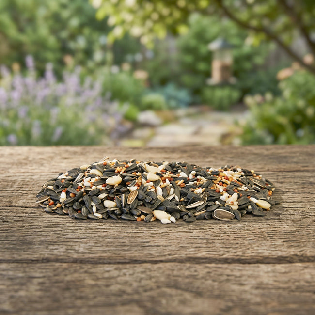 Wild Bird Seed Mix, Deluxe Blend with Fruit, 5 lbs.