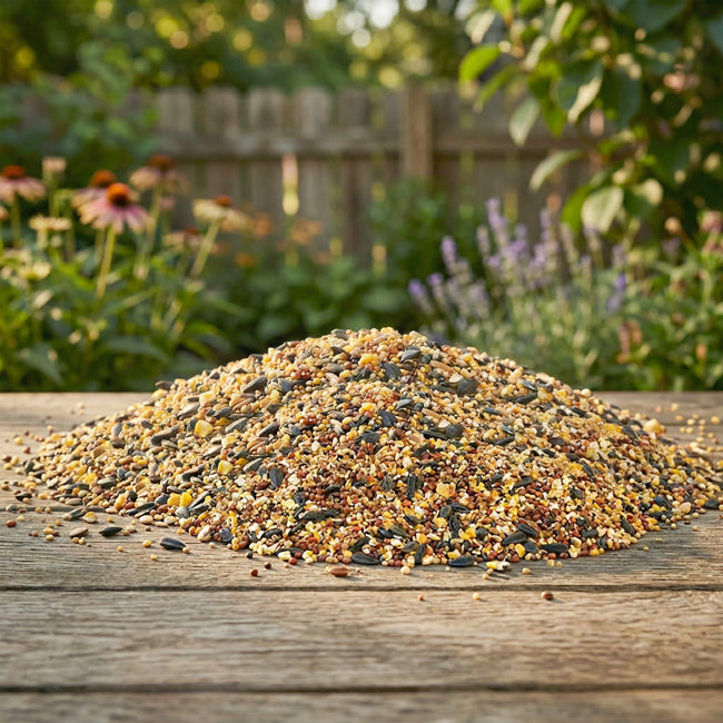 Wild Bird Seed Mix, Economy Blend, 25 lbs.