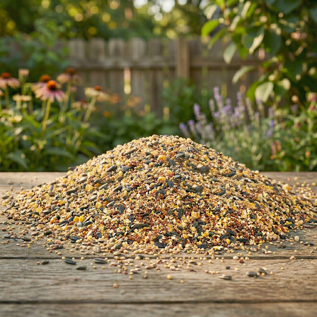 Wild Bird Seed Mix, Economy Blend, 50 lbs.