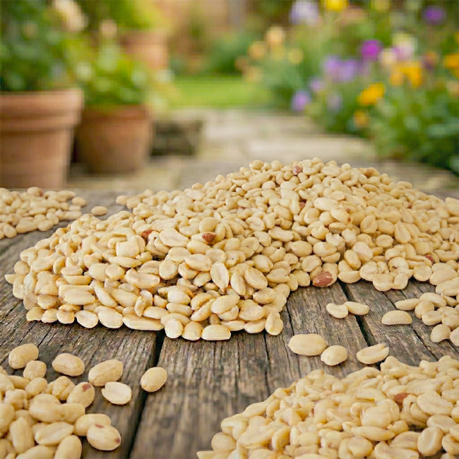 Raw Peanut Splits, 25 lbs.