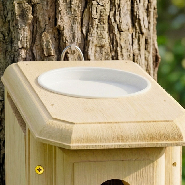 Coveside Tray for Open Top Bird Houses