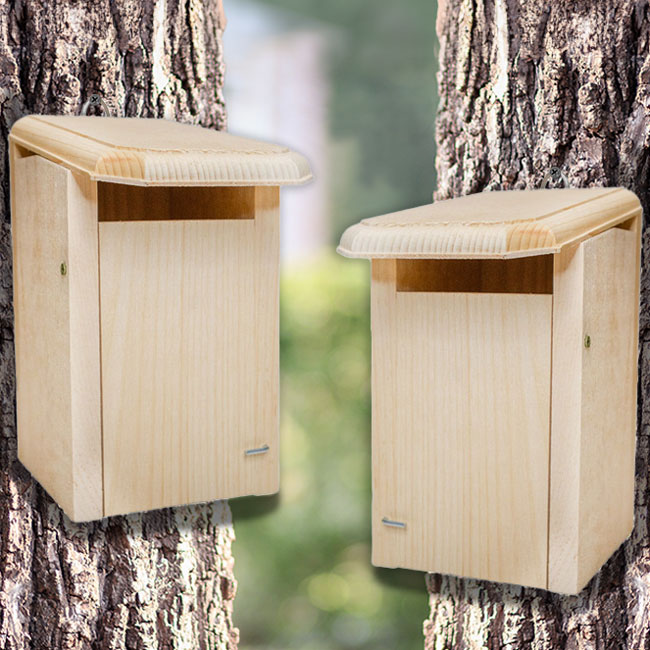 Coveside Sparrow-Resistant Eastern Bluebird Houses, 2 Pack