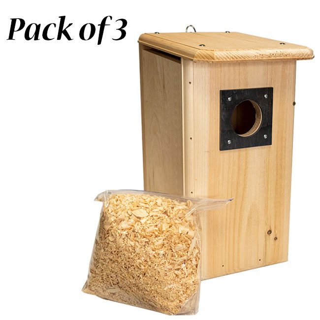 Coveside Flicker Houses, Pack of 3