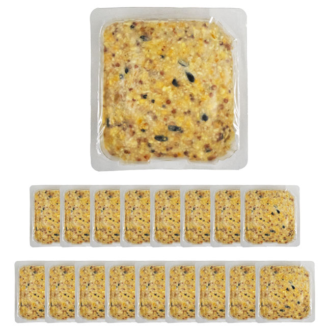 Heath Bird Works Orange Suet Cakes, 11 oz., Pack of 18