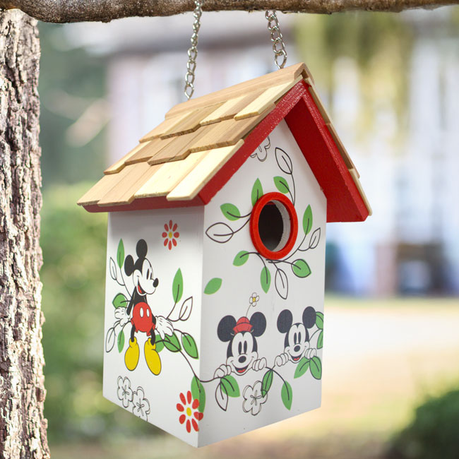 Home Bazaar Mickey & Minnie Standard Bird House