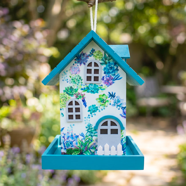 Home Bazaar Pastel Bloom Birdfeeder