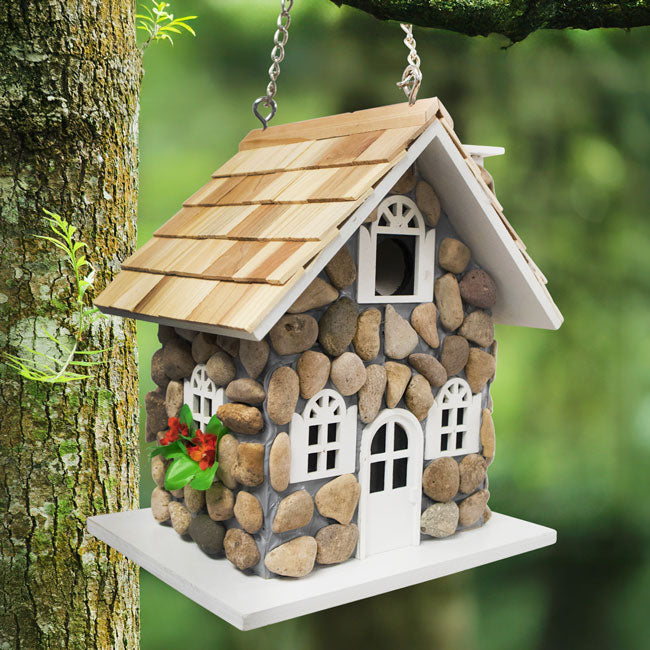 Home Bazaar Fieldstone Fairie Bird House