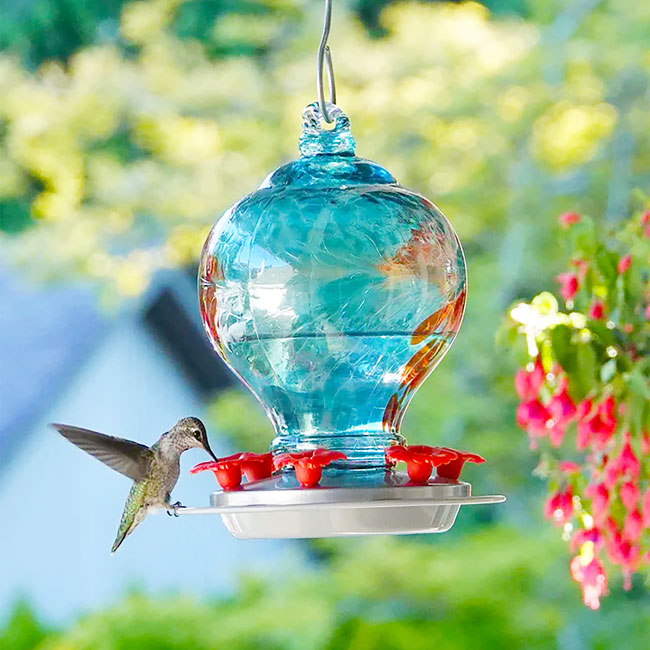 Nature's Way Artisan Hummingbird Feeder, Sunny Day, 38 oz.