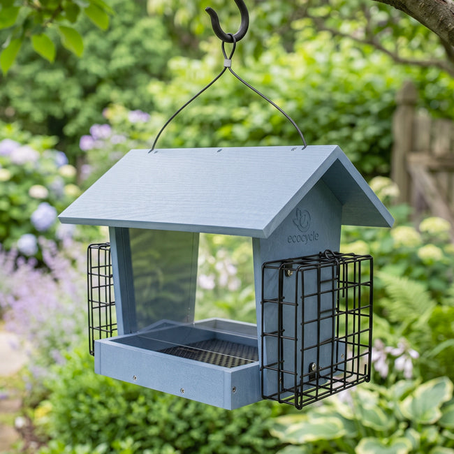 Nature's Way Hopper Hangout Bird Feeder w/Suet