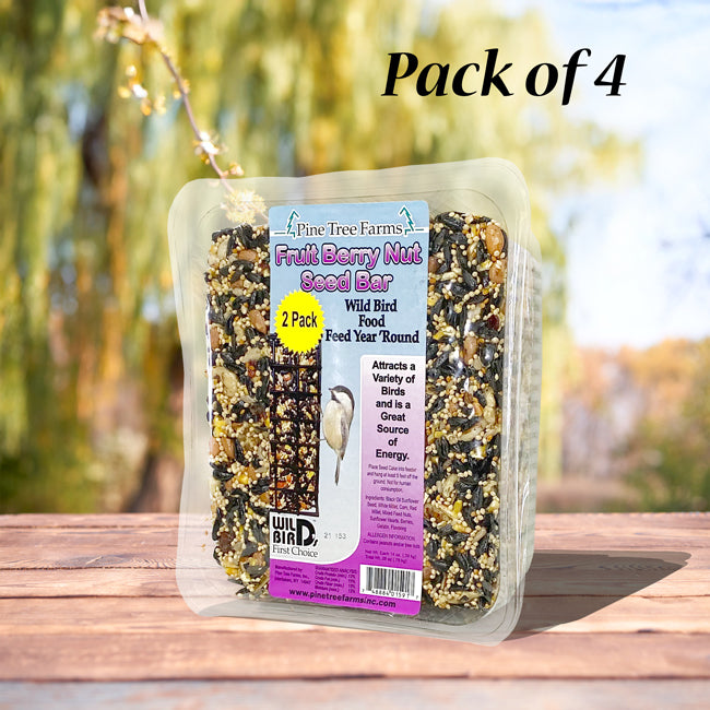 Pine Tree Farms Fruit, Berry, & Nut Seed Bars, 14 oz, 4 Pack