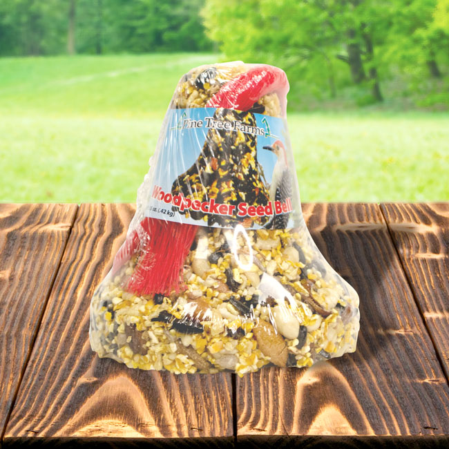 Pine Tree Farms WoodPecker Seed Bell, 15oz.