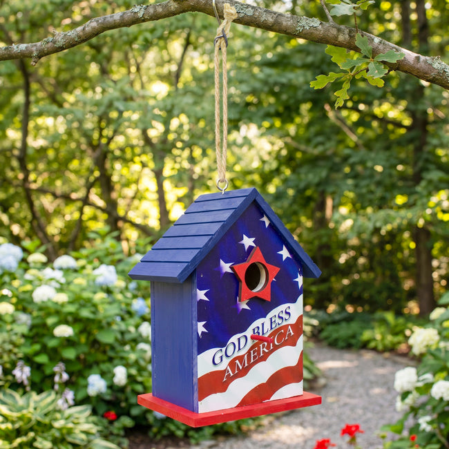 Patriotic Bird House