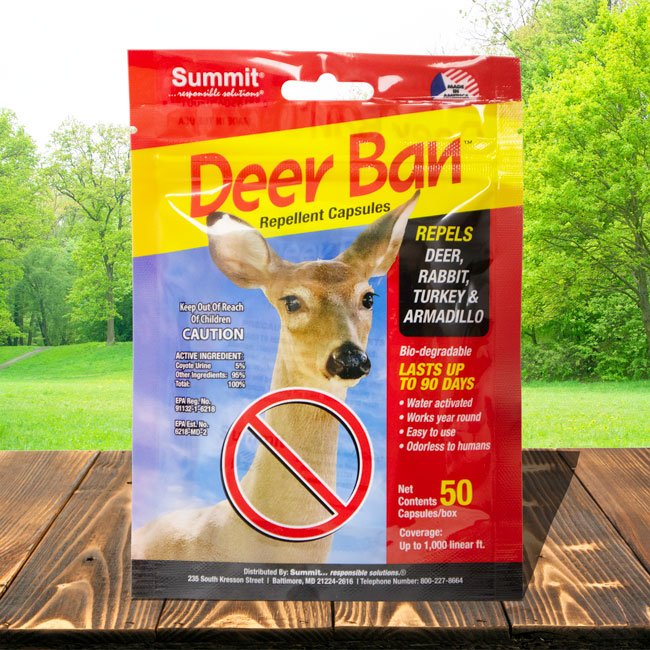 Summit Deer Ban Deer Repellent Capsules, 50PK