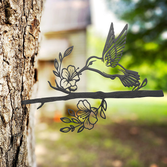 Whitehall Tree Spike Silhouette, Hummingbird