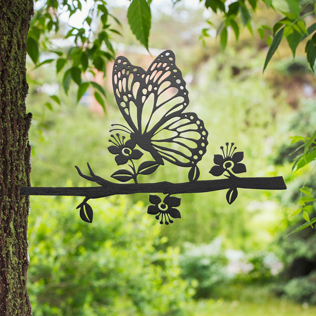 Whitehall Tree Spike Silhouette, Butterfly