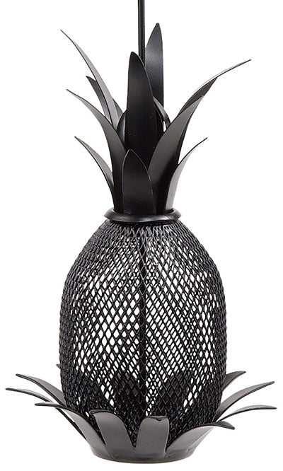 Achla Pineapple Bird Feeder, Black