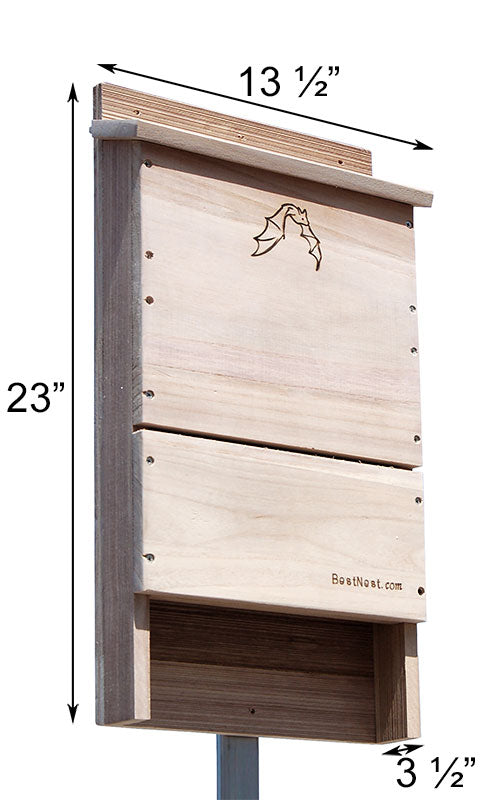 BestNest Single-Celled Bat House, 85 bats – BirdYard Direct