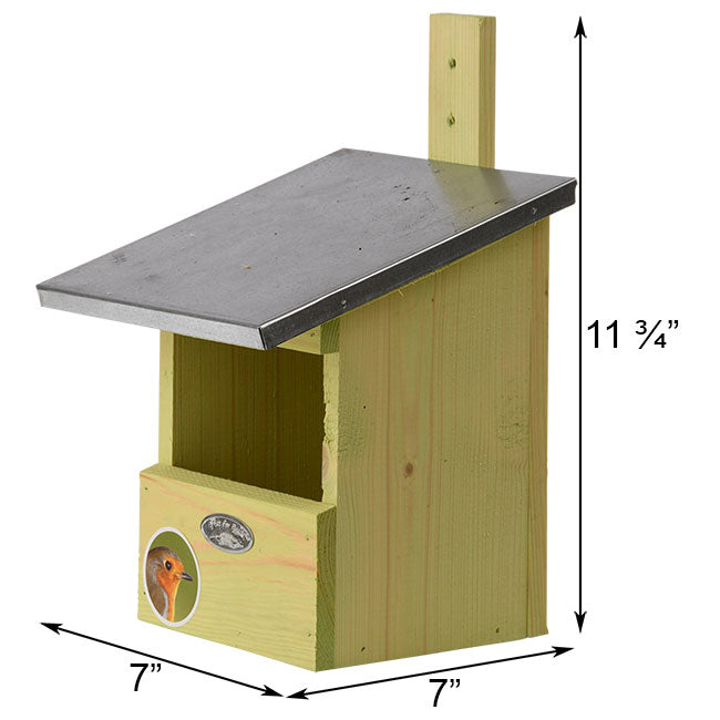 Esschert Design Robin Nesting Box – BirdYard Direct