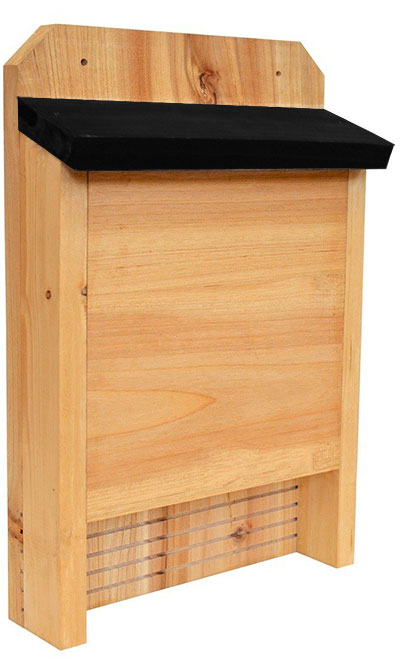 Nature's Way Cedar Single Chamber Bat House, 60 bats – BirdYard Direct