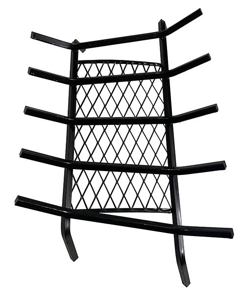 Panacea Five Bar Fireplace Grate with Ember Catcher, 23" BirdYard Direct