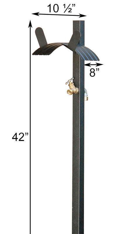Panacea Basic Hose Stand with Brass Spigot, Black – BirdYard Direct