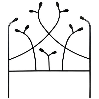 Panacea Olde World Border Edging w/ Leaves, 22"H, Pack of 10