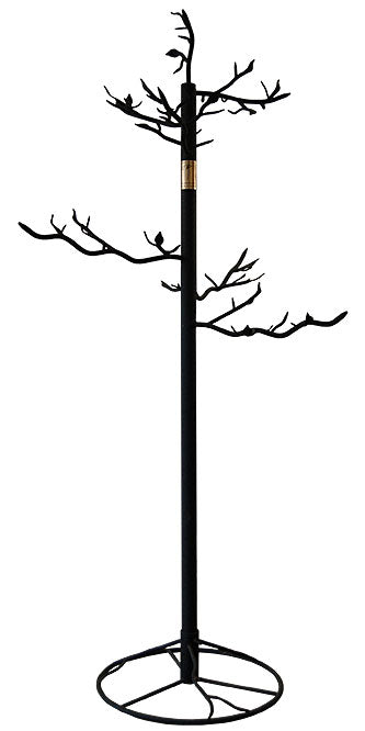 Parasol Large Display Tree, Black, 7'3"