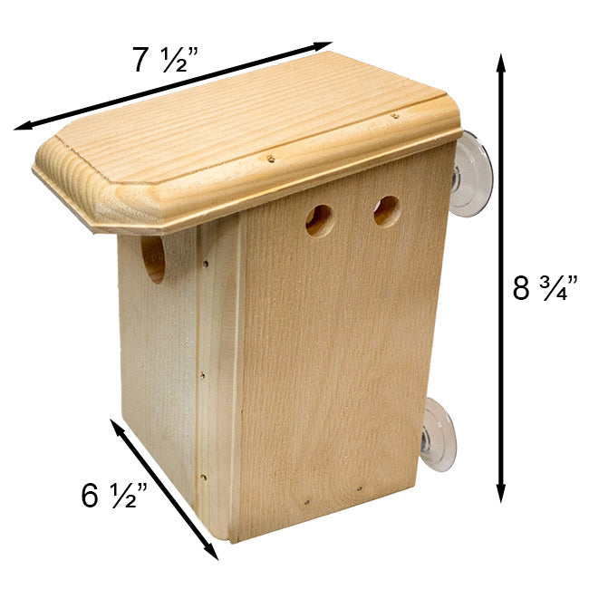 Window Nesting Box Window Nest Box with Nest Lift by Prime Retreat – BirdYard Direct