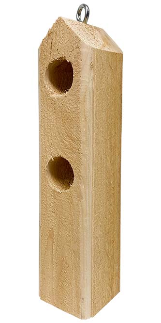 Pine Tree Farms Log Jammer Suet Feeder, Wood