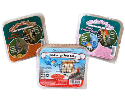 Pine Tree Farms Variety Pack of Suet Cakes, Nut & Berry