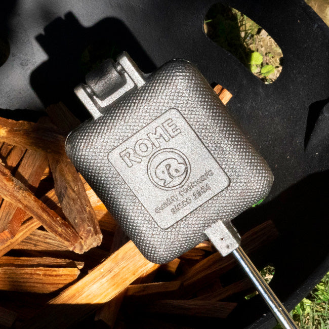 Rome Cast Iron Original Square Pie Iron