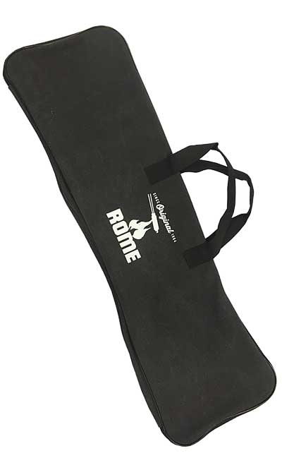 Rome Cooking Iron Canvas Storage Bag, Black, 30"L