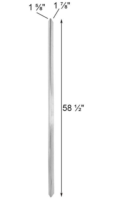 S&K Replacement B Section for 12' Triangular Poles, 58.5
