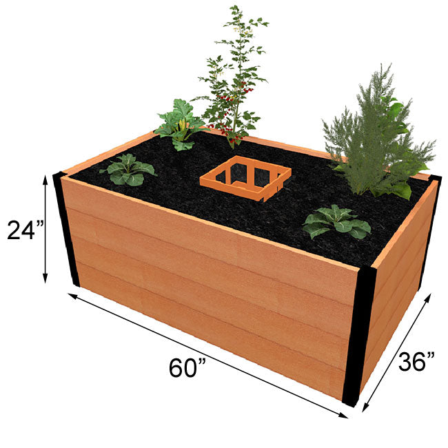 Window Compost Bed Vita Gardens Urban Composting Composite Garden Bed, 5'Lx3'W – BirdYard ...