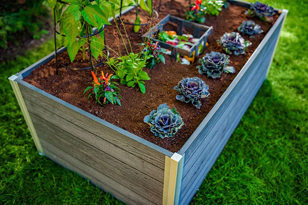 Window Compost Bed Vita Gardens Urbana Composting Garden Bed, Slate, 5' x 3' – BirdYard Direct